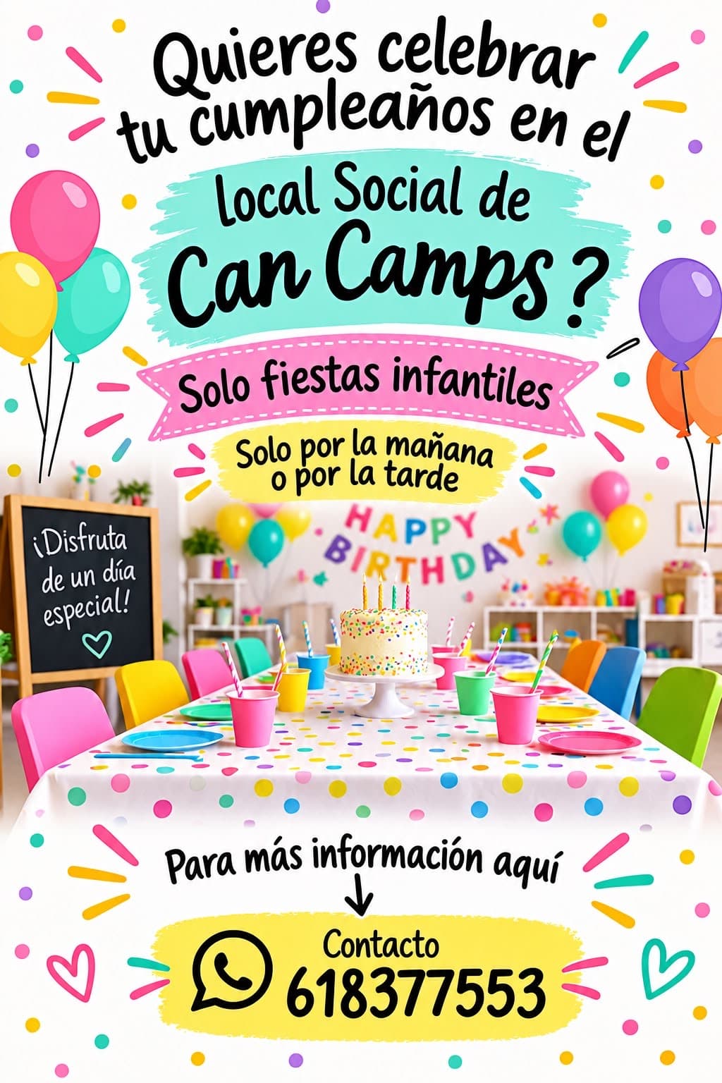 Celebraciones de cumpleaños infantiles